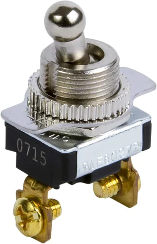 Vista 2 de Gardner Bender GSW-124 Interruptor de palanca eléctrico, SPST, ON-OFF, 6 A/120V AC, Terminal de tornillo