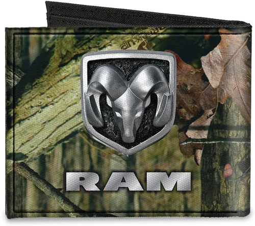 Vista 2 de buckle-down lona portafoliosRAM logotipo Mossy Oak Break-Up infinity accesorio