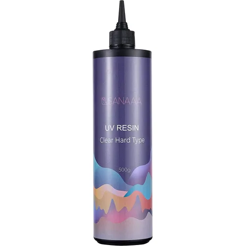 Vista 8 de SANAAA Resina UV Transparente Dura Tipo Claro 100g, Resina de Secado UV Activado por Luz Solar para Hacer Joyería DIY de Pendientes y Colgantes