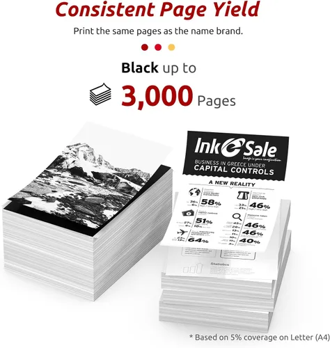 Vista 4 de INK E-SALE 070 Cartucho de tóner negro compatible para Canon 070H CRG070 CRG-070 para impresora Canon ImageCLASS MF465dw MF462dw MF460dw LBP246dw