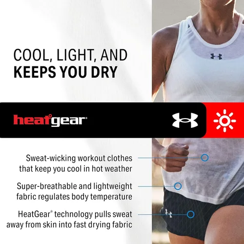 Vista 3 de Under Armour HeatGear Armour Racer - Camiseta sin mangas para mujer