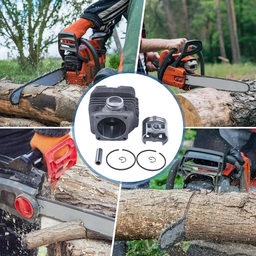 Vista 7 de Kit de pistón de cilindro 2.047 in para motosierra Stihl MS380 038 1119 020 1202.