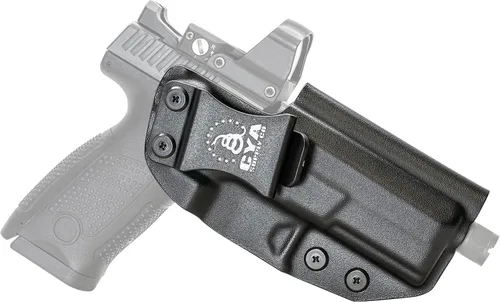 Vista 67 de CYA Supply Co. - Fundas IWB Black Optics Ready - Múltiples ajustes - Propiedad de veteranos - Fabricado en Estados Unidos