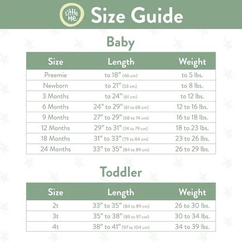 Vista 3 de Little Me baby-girls Footie and Hat