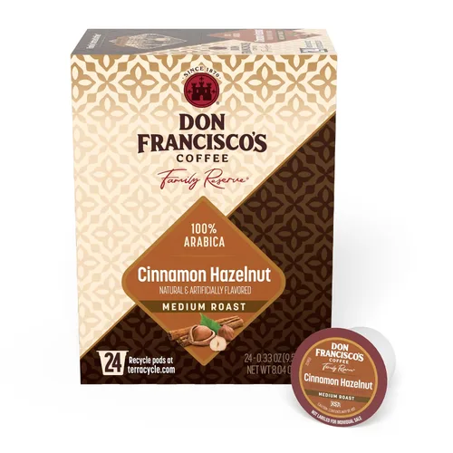 Vista 10 de Don Francisco's Blueberry - Cápsulas de café de una sola porción, tostado medio, 24 unidades Compatible con cafeteras Keurig, café 100% arábica