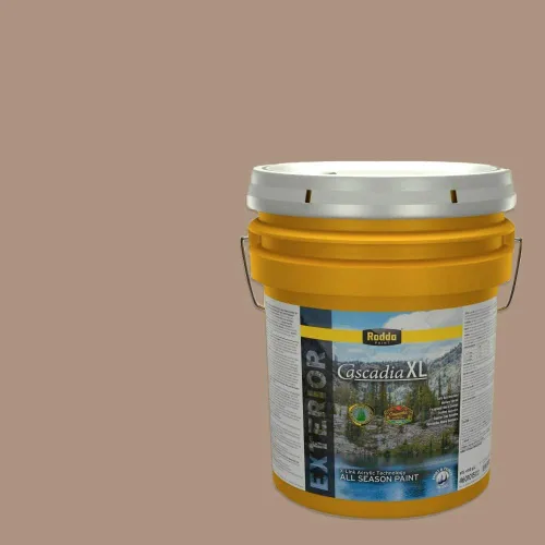 Vista 148 de Rodda Paint CASCADIA XL Pintura e imprimación satinada exterior en uno, cuarto de galón, pimienta de Jamaica