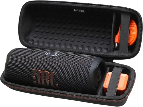 Vista 2 de LTGEM - Funda para JBL Charge 4/JBL Charge 5, estuche de transporte de altavoces, bolsa protectora de viaje para almacenamiento duro, compatible
