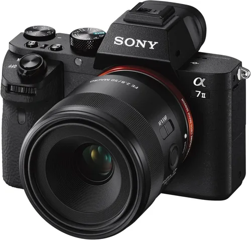 Vista 3 de Sony sel50 m28 Fe 50 mm F2.8 Full Frame lente con montura tipo E (Negro)