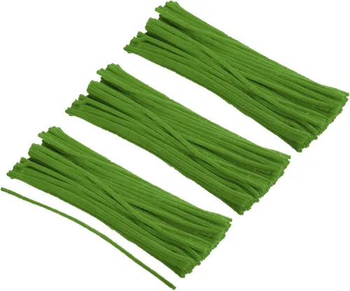 Vista 13 de PATIKIL Limpiapipas de 12 pulgadas, paquete de 300 tallos de felpilla flexibles para bricolaje, manualidades, decoración de fiestas, manualidades