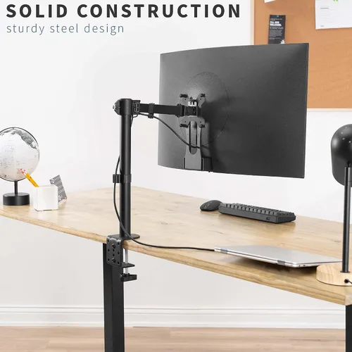 Vista 7 de VIVO Soporte de placa adaptadora VESA de fijación rápida diseñado para monitores de la serie Samsung T55, VESA hasta 100x100, negro, MOUNT-SGT55