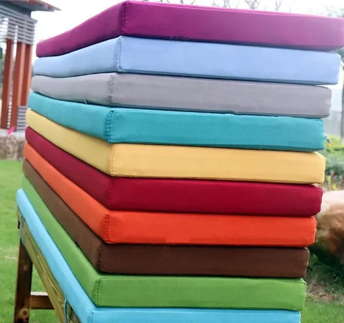 Vista 7 de Cojín de banco para exteriores e interiores, resistente al agua, para muebles de patio al aire libre, cojín para asiento de columpio, 2 pulgadas
