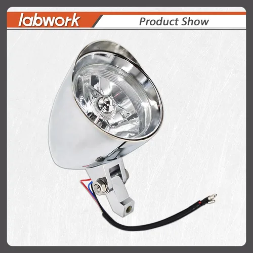 Vista 3 de labwork Reemplazo de la lámpara de la cabeza de la motocicleta para Sportster XL Softail FXR FXST Chopper