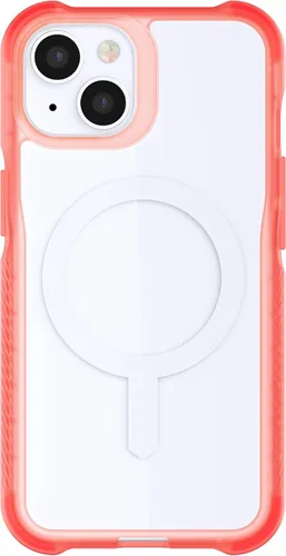 Vista 165 de Ghostek Covert Clear - Funda transparente para iPhone 15 Plus, silicona a prueba de golpes, compatible con accesorios Apple MagSafe, funda Negro