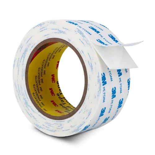 Vista 12 de 3M Cinta de espuma de doble cara de 0.39 pulgadas x 20 pies, extraíble, sin daños, cinta de pared de doble cara, cinta de montaje de espuma