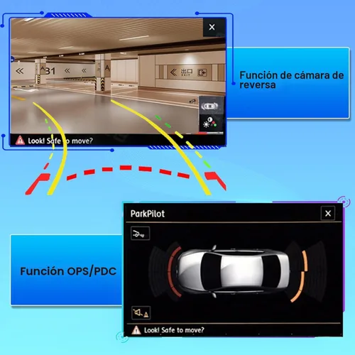 Vista 7 de Radio estéreo compatible para automóvil, de 6.5 pulgadas, RCD360 PROII, RCD330, Carplay, Android Auto, Bluetooth, USB, tarjeta SD, RVC, FM, para VW