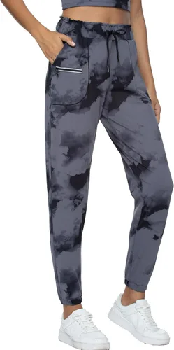 Vista 161 de Kcutteyg - Pantalones deportivos con bolsillos para mujer, diseño suave, ligero y de secado rápido, para entrenamiento, gimnasia, yoga y correr