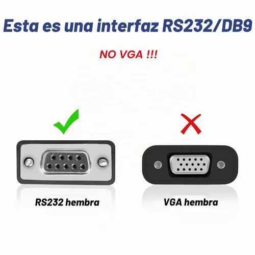 Vista 6 de MEIRIYFA Cable adaptador serie USB a RS-232 DB9 hembra, USB 2.0 macho a RS232 Com hembra DB9 cable convertidor serie (5.9 ft)