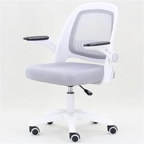Vista 12 de Office Desk Computer Gaming Ergonomic Chair with Lumbar Back Support Adjustable Height Swivel Wheels Flip-up Arms Mesh Chair for Home Office