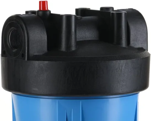 Vista 2 de Hydronix HF45-20BLBK34PR carcasa del filtro de agua 20" - 3/4" puertos w/PR