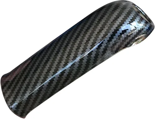 Vista 9 de ruihe Cubierta de manija de freno de mano de estacionamiento de color fibra de carbono moldura compatible con Ford Ranger 2016 2017 2018 2019 2020