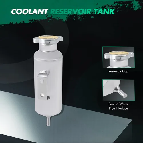 Vista 2 de SCITOO Depósito de refrigerante Botella 10.1 fl oz Tanque de desbordamiento de refrigerante universal 300ml Universal Coolant Reservoir