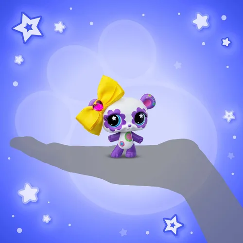 Vista 8 de Littlest Pet Shop - Pet Surprise - Paquete de tres - Serie 4 - Figura de juguete auténtica LPS Bobble Head de 7, animal de juguete coleccionable, a