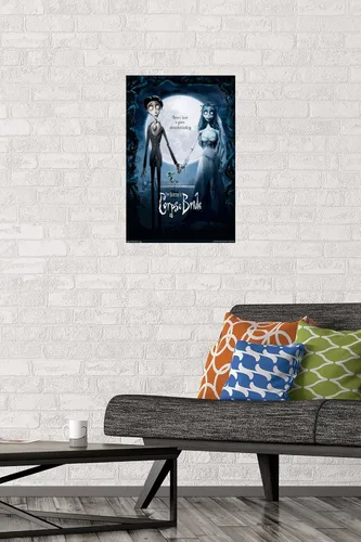 Vista 2 de Trends International Tim Burton's The Corpse Bride - Póster de pared de una hoja, 14.725 x 22.375 pulgadas, versión premium sin marco