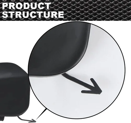 Vista 6 de CNNELL Cubierta de gancho de remolque para parachoques delantero compatible con Nissan Rogue 2014 2015 2016