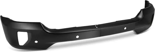 Vista 15 de DNA MOTORING Paragolpe delantero compatible con Silverado 1500 2016-2018/2019 Silverado 1500 LD, con orificio para sensor, con luces antiniebla
