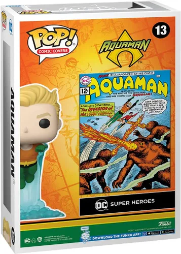 Vista 4 de Funko Portadas de cómics: DC - Aquaman