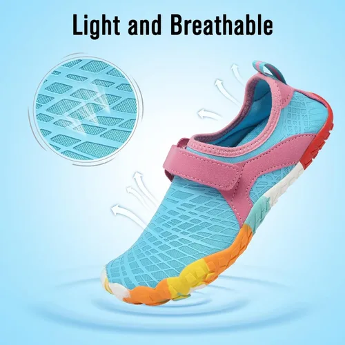 Vista 4 de Zapatos de agua para niños y niñas Cior, calzado acuático de secado rápido, ligeros, deportivos (niños pequeños y grandes)
