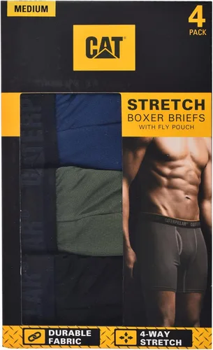 Vista 6 de Cat Men's 4-Pack Comfort Core Boxer Briefs
