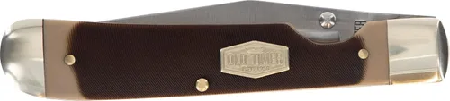 Vista 2 de Old Timer 294OT Liner Lock Trapper - Navaja de bolsillo tradicional de 7.2 pulgadas con 1 hoja de punta de clip de acero inoxidable de alto carbono