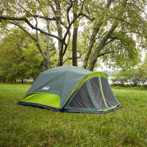Vista 4 de Coleman Skydome Camping Tent with Screened Porch & 5-Minute Setup, Weatherproof 4/6/8 Person Tent with Rainfly & Carry Bag, Made of PFAS-Free