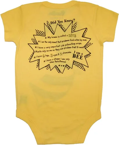Vista 2 de Peek-A-Zoo Become an Animal - Mameluco de manga corta súper suave para bebé + bebé (0-24 meses)