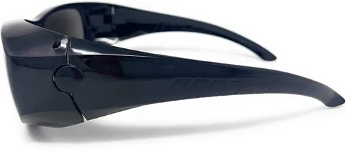 Vista 3 de The Defender - Lentes de lectura de seguridad envolventes, lentes de sol tintados con protector lateral