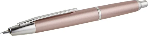 Vista 16 de Pilot Pluma estilográfica Decimo sin tapa, cuerpo negro, punta M (FCT-15SR-B-M)