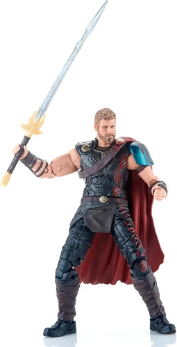 Vista 4 de Hasbro Marvel Legends Thor Ragnarok Película 2 Pack Thor y Valkyrie