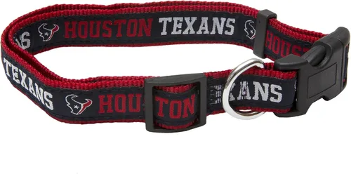 Vista 28 de Collar para mascotas Pets First con licencia NFL Arizona Cardinals, pequeño - Collar para perros resistente, fuerte y duradero. Disponible en 31