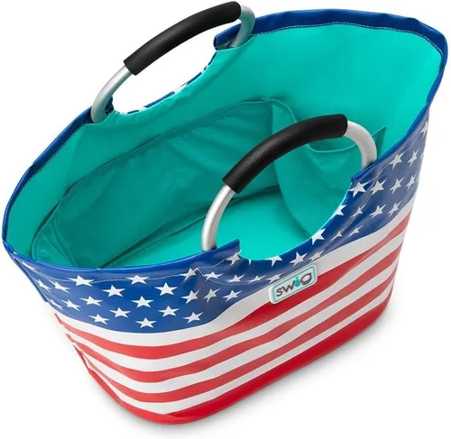 Vista 3 de Bolsa de mano Swig Life Loopi, grande, ligera, impermeable para playa y uso general