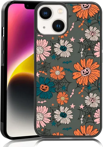Vista 34 de Funda para iPhone 11 Pro Max, funda protectora de poliuretano termoplástico (TPU) a prueba de golpes, diseño de cabeza de calabaza, diseño de araña