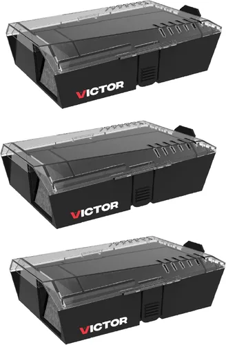 Vista 17 de Victor M335 - Trampa para ratones humanitaria Multi-Catch - Atrapa ratones humanamente, hasta 4 por configuración, trampa para ratones segura