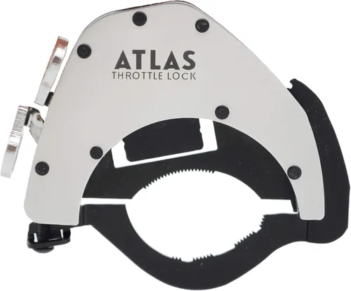 Vista 9 de ATLAS Bloqueo del Acelerador - Una Asistencia del Acelerador de Control de Crucero para Motocicleta, PULIDO (Kit Inferior)