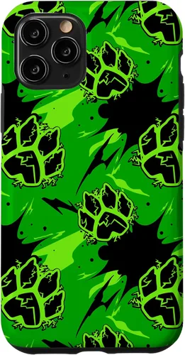 Vista 29 de Miraculous Ladybug - Carcasa para iPhone 17 con patas y salpicaduras de gato negro