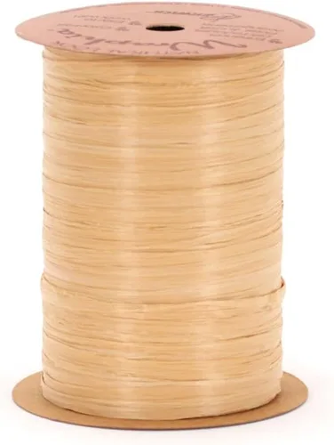 Vista 13 de Berwick Offray Cinta de rafia mate de 1/4" de ancho, verde manzana, 100 yardas, 0.276 in