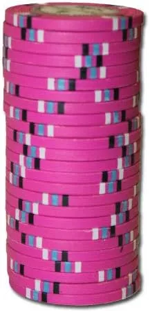 Vista 9 de Bluff Canyon - Juego de muestras de fichas de póquer de arcilla de 14 gm, 12 fichas nuevas