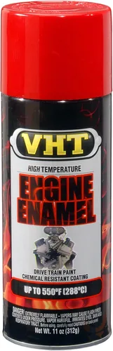 Vista 43 de VHT SP130 550° - Pintura en aerosol de esmalte para motor de alta temperatura, color negro mate – lata de 11 oz