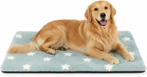 Vista 15 de Mora Pets - Cama para gatos de interior lavable, almohadilla antideslizante para jaula de perros, linda cama para perros con estrellas para perros