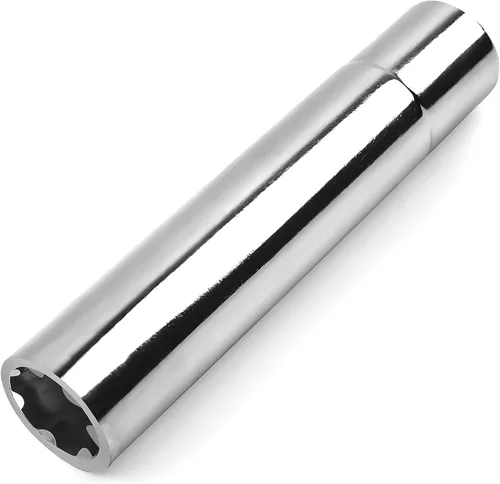 Vista 7 de MIKKUPPA Tuercas de lengüeta con 7 espigas sólidas con llave de hexágono de 19mm, herramienta de reemplazo universal con llave de tuerca de lengüeta
