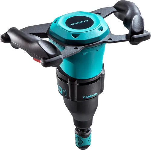 Vista 2 de COLLOMIX XQ - Mezclador de paletas – Taladro de mezcla de material portátil de una sola velocidad (650 RPM) con diseño silencioso para máx. (2)